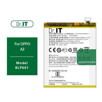 3.85V 3400mAh OPPO Phone Battery